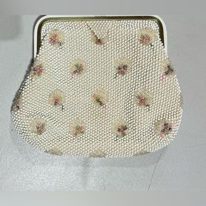 Vintage Corde Bead by Lumured Beaded Handbag